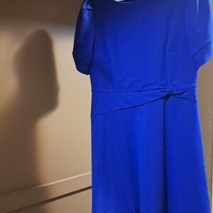 DKNY Royal Blue Midi Dress